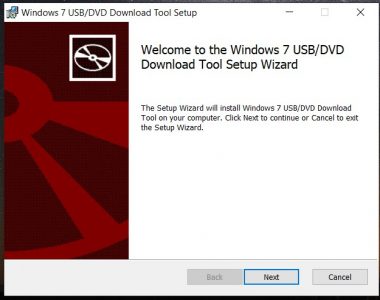 تحميل برنامج windows 7 usb dvd download tool برابط مباشر