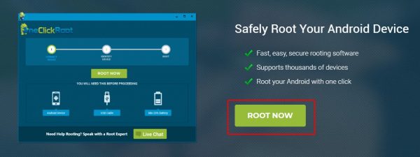 تحميل one Click Root