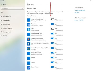 تسريع تشغيل الويندوز