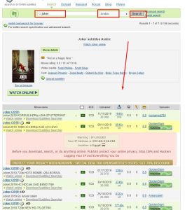موقع ترجمة افلام Open Subtitles