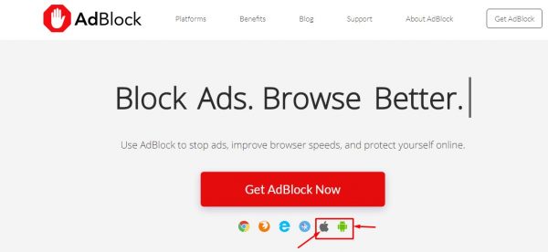 إضافة AdBlock