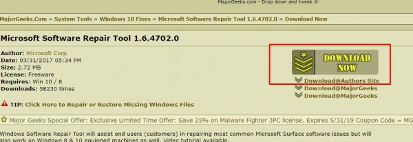 اصلاح مشاكل ويندوز 10 2020