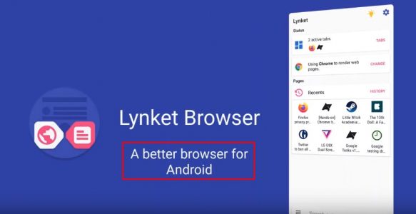 تحميل متصفح Lynket Browser