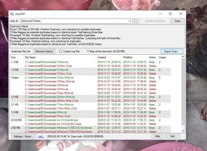 برنامج حذف الملفات المكررة