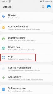 إيقاف النت عن تطبيق معين