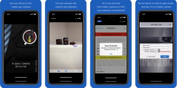 برنامج كشف الكاميرات المخفية للايفون مجانا