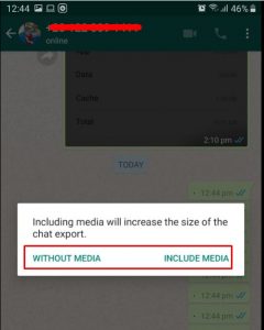 طريقة نسخ محادثات الواتس اب