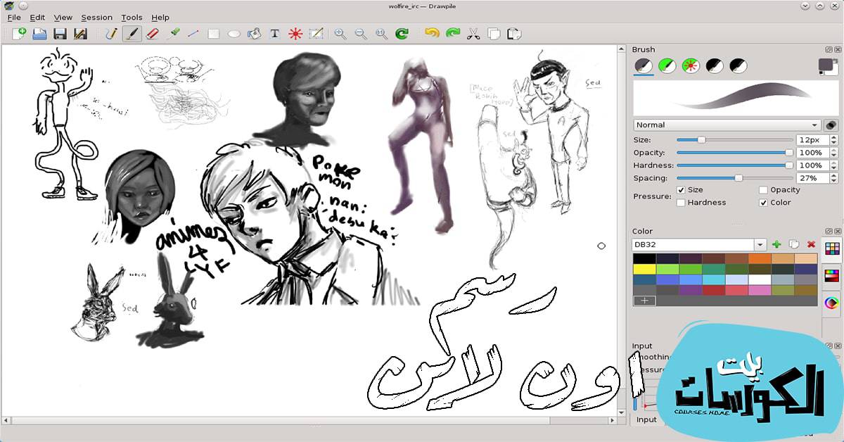 الرسم اون لاين