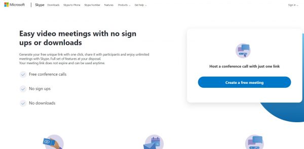 بديل خدمة Zoom