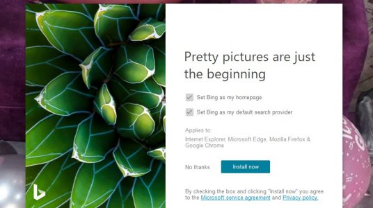 شرح كيفية استعمال برنامج Bing Wallpapers