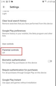 منع الأطفال من تنزيل التطبيقات