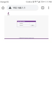 شرح كيفية تغيير باسورد الراوتر We من على الهاتف الذكي