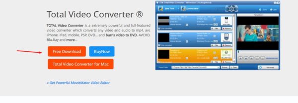مميزات برنامج Total Video Converter