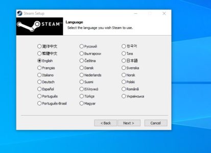 تحميل برنامج ستيم للكمبيوتر من ميديا فاير