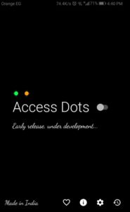 تطبيق Access Dots