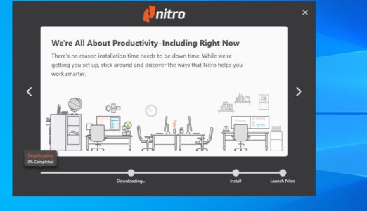 شرح كيفية تثبيت واستخدام برنامج Nitro's PDF شرح كيفية تثبيت واستخدام برنامج Nitro's PDF