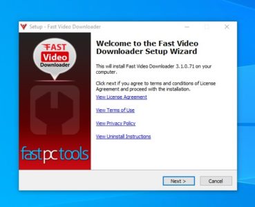شرح كيفية تحميل برنامج fast video downloader