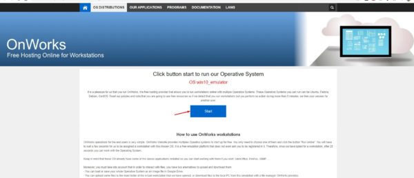 شرح موقع onworks