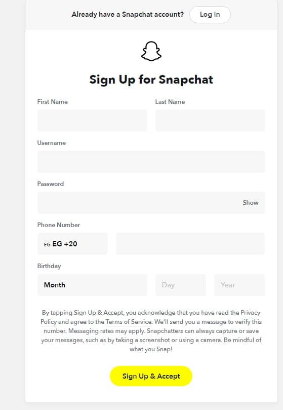تنزيل Snapchat 2021 للكمبيوتر وللاندرويد وللايفون الأصلي