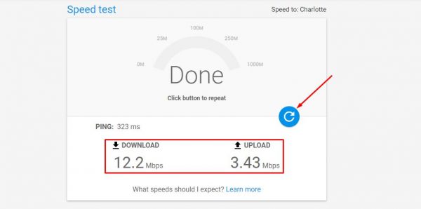 شرح موقع Google Fiber Speed Test