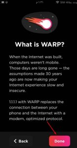 طريقة تحميل برنامج 1.1.1.1 للايفون