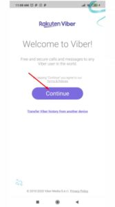 كيفية عمل حساب فايبر جديد