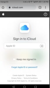 إنشاء حساب Apple ID من الكمبيوتر