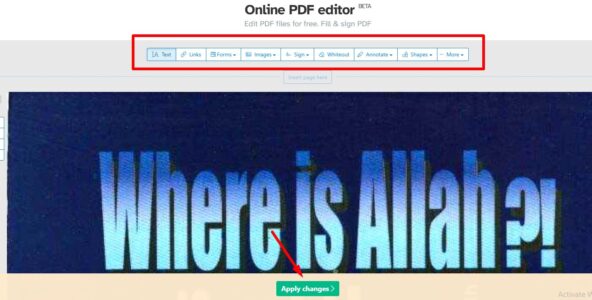 تعديل ملف PDF اون لاين مجاناً تعديل ملف PDF اون لاين مجاناً