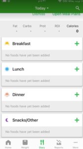 مميزات برنامج عداد السعرات الحرارية