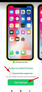 برنامج Launcher iOS 14