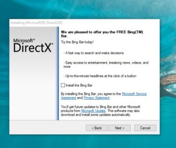 تثبيت برنامج DirectX 11