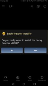 تحميل برنامج lucky patcher للاندرويد بدون روت