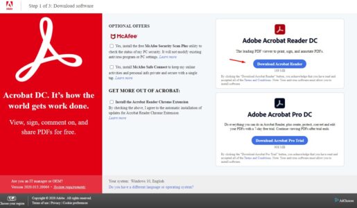 شرح استخدام Adobe Acrobat Reader على الكمبيوتر