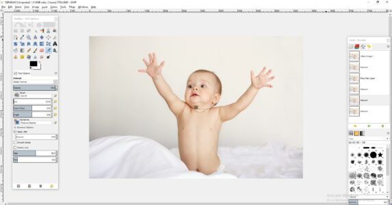 شرح برنامج GIMP للصف الأول الاعدادي