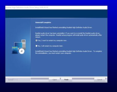 معلومات حول برنامج realtek high audio definition