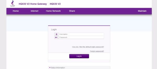  اسم المستخدم وكلمة مرور حسابك te data أو We