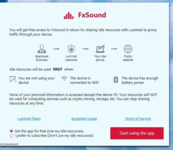 برنامج تضخيم الصوت