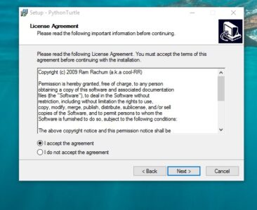 برنامج Python Turtle