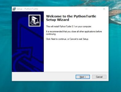 تنزيل برنامج Python Turtle