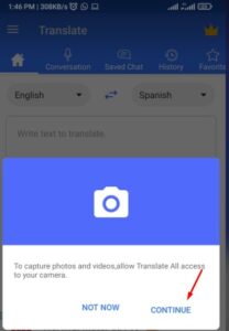 تنزيل ترجمة باستخدام الكاميرا جوجل مجانا للايفون