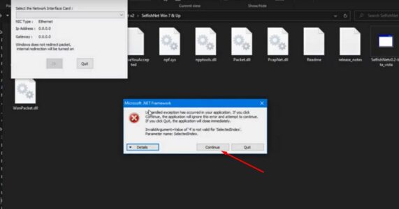 شرح برنامج سيلفش نت